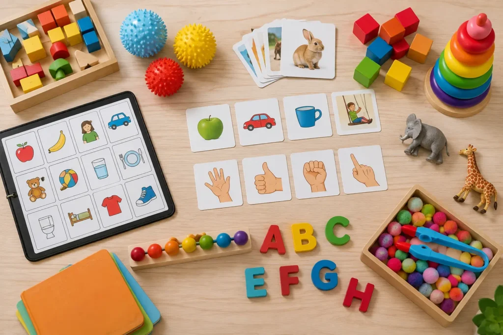 Speech therapy at home