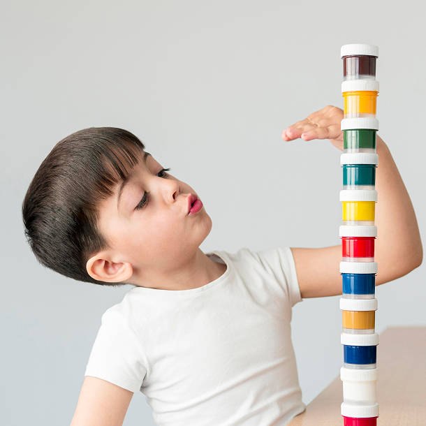 Creative therapy session