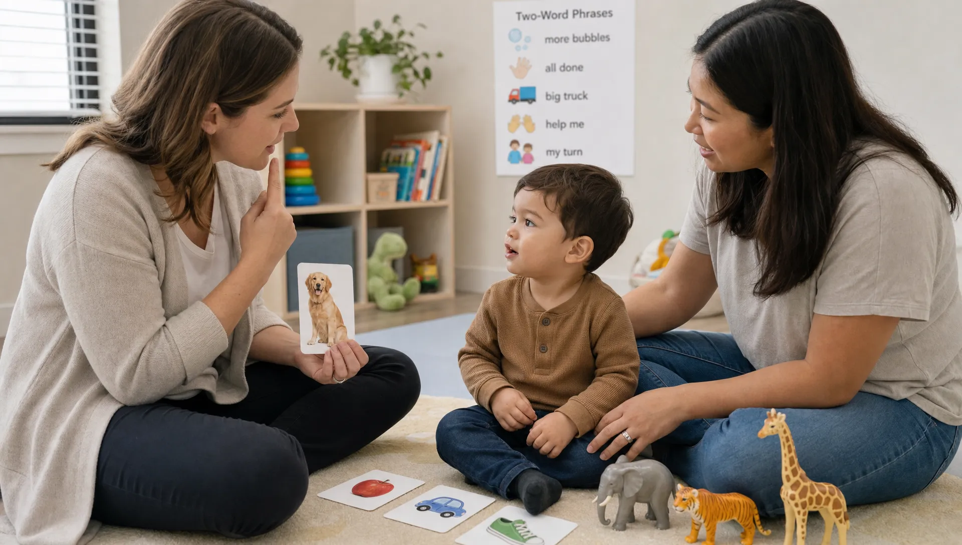 Is a 2-year-old considered a late talker?
